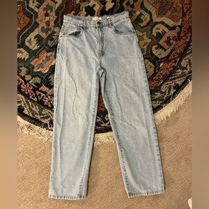 Cotton:on Loose straight leg light wash jeans